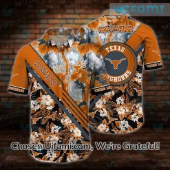 Texas Longhorns Hawaiian Shirt Mesmerizing Hook Em Horns Longhorn Gifts For Men