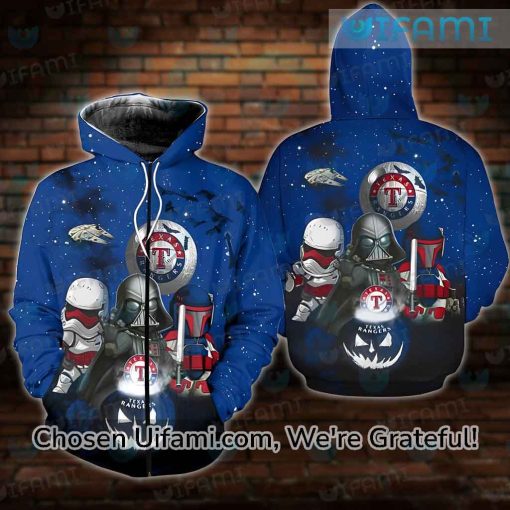 Texas Rangers Youth Hoodie 3D Unforgettable Star Wars Texas Rangers Gift