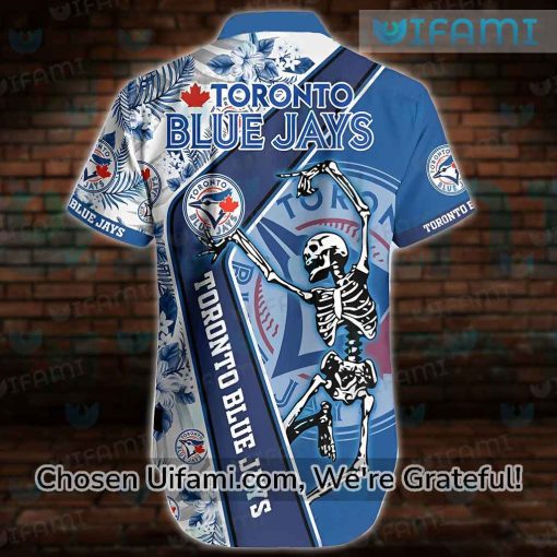 Toronto Blue Jays Hawaiian Shirt Skeleton Blue Jays Gift