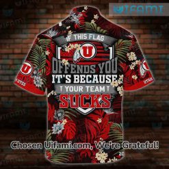 Utah Utes Hawaiian Shirt Offends You Your Team Sucks Utah Utes Gift 3