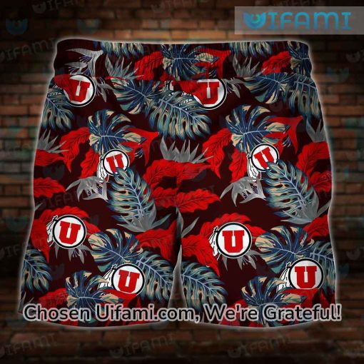 Utah Utes Hawaiian Shirt Stress Blessed Obsessed Utah Utes Gift