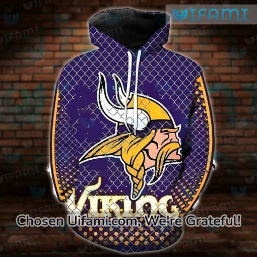 Vikings Football Hoodie 3D Colorful Minnesota Vikings Gift