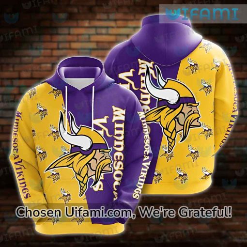 Vikings Hoodie 3D Memorable Minnesota Vikings Gift