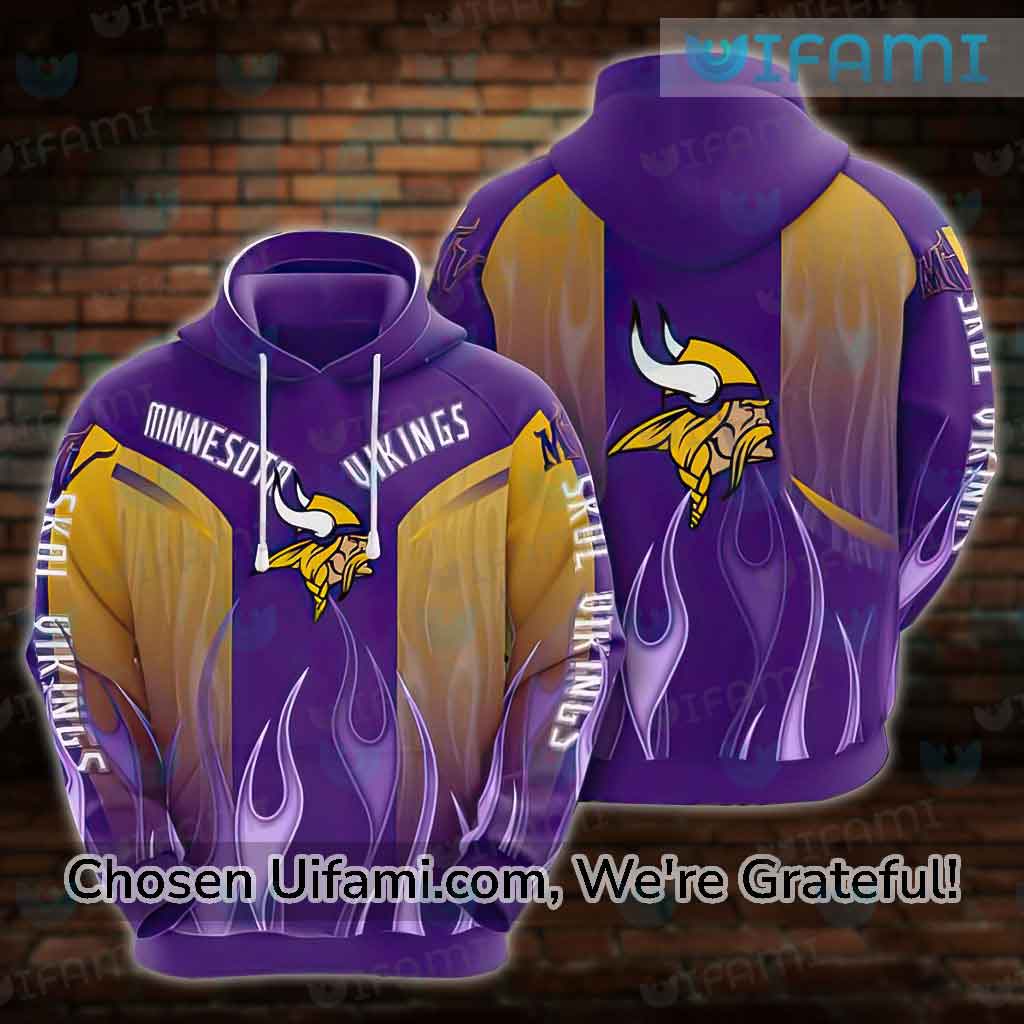 NFL Minnesota Vikings 3D Hoodie Impressive Gift For Fans Men Women