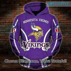 Vikings Purple Hoodie 3D Awesome Minnesota Vikings Gift