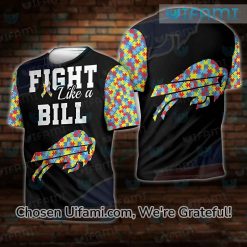 Vintage Buffalo Bills Shirt Autism Fight Like A Bill Buffalo Bills Gift