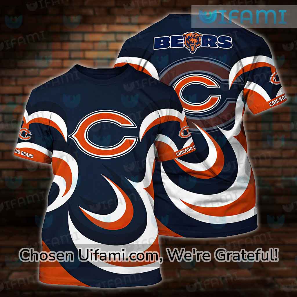 Vintage Chicago Bears T-Shirt 3D Awesome Gifts For Bears Fans -  Personalized Gifts: Family, Sports, Occasions, Trending