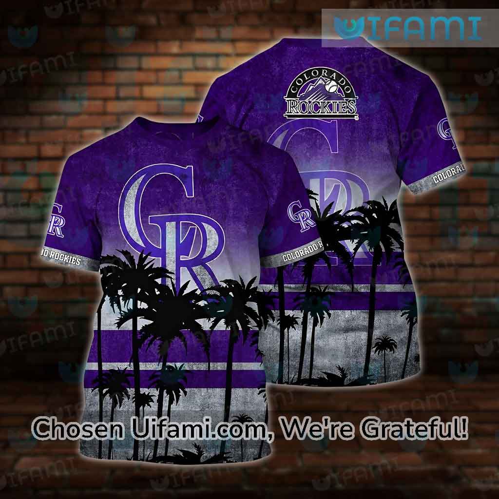 Vintage Colorado Rockies Shirt 3D Graceful Rockies Gifts - Personalized  Gifts: Family, Sports, Occasions, Trending