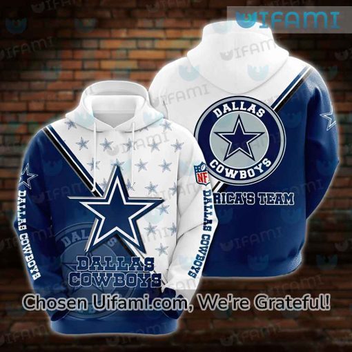 Vintage Dallas Cowboys Hoodie 3D Impressive America Team Cowboys Football Gifts