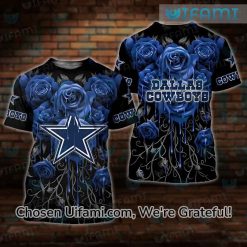 Vintage Dallas Cowboys Shirt 3D Funniest Cowboys Gifts For Her