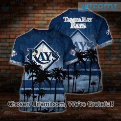 Vintage Devil Rays Shirt 3D Lighthearted Tampa Bay Rays Gifts
