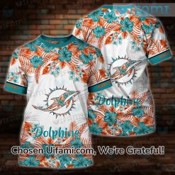 Vintage Dolphins Shirt 3D Surprising Miami Dolphins Father’s Day Gift