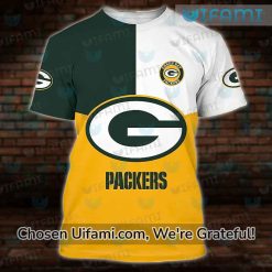 Vintage Green Bay Packers Shirt 3D Unique Packers Gifts