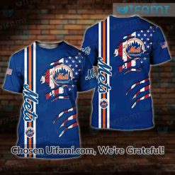 Vintage Mets Shirt 3D Amazing USA Flag NY Mets Gift Ideas