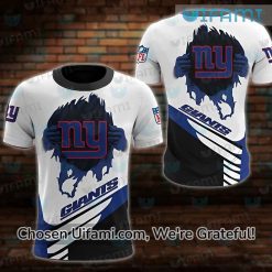Vintage New York Giants Shirt 3D Fun Giants Football Gifts