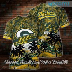 Vintage Packers Shirt 3D Mesmerizing Green Bay Packers Gift Ideas