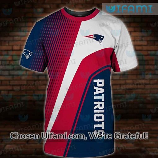 Vintage Patriots Shirt 3D Impressive Unique New England Patriots Gifts