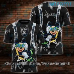 Vintage Raiders Shirt 3D Bountiful Mickey Raiders Fathers Day Gift