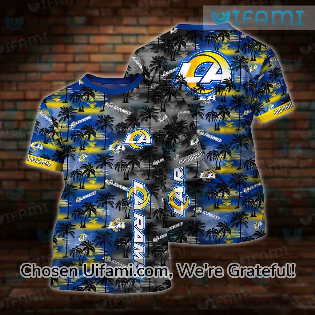 Vintage Rams Shirt 3D Basic Unique LA Rams Gifts - Personalized Gifts:  Family, Sports, Occasions, Trending