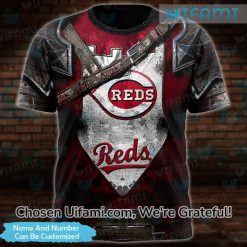 Vintage Reds Shirt 3D Affordable Personalized Cincinnati Reds Gifts Best selling