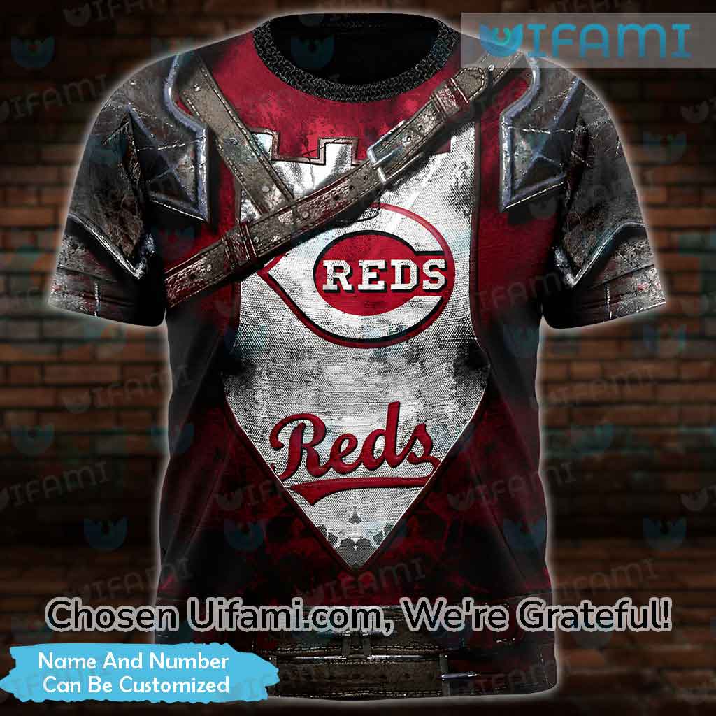 Cincinnati Reds MLB Custom Number And Name 3D T Shirt Gift For Men