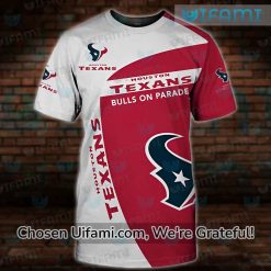 Vintage Texans Shirt 3D Delightful Houston Texans Gift