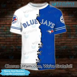 Vintage Toronto Blue Jays Shirt 3D Graceful Personalized Blue Jays Gift