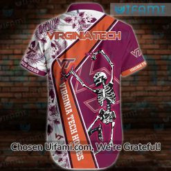 Virginia Tech Hawaiian Shirt Skeleton Virginia Tech Gift 3