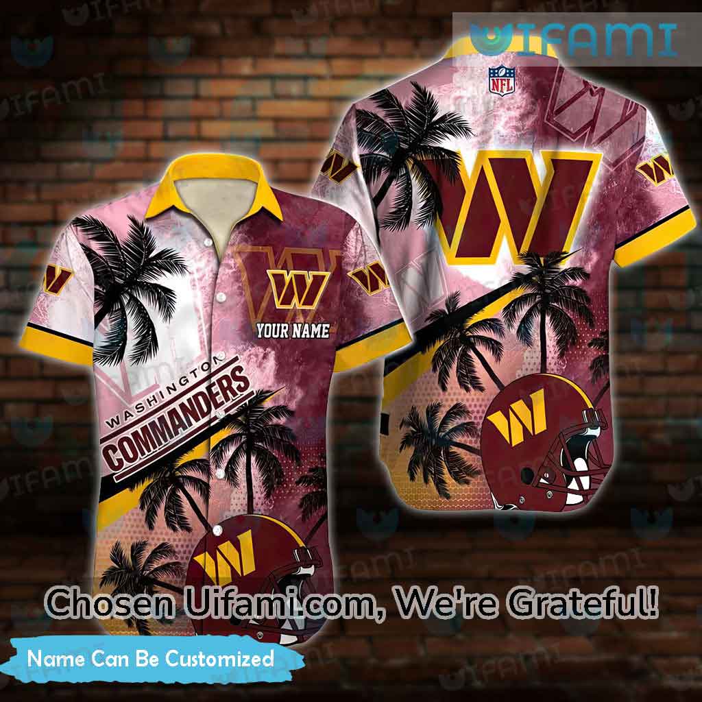 Washington Commanders Hawaiian Shirt Promising Custom Commanders Gift -  Personalized Gifts: Family, Sports, Occasions, Trending