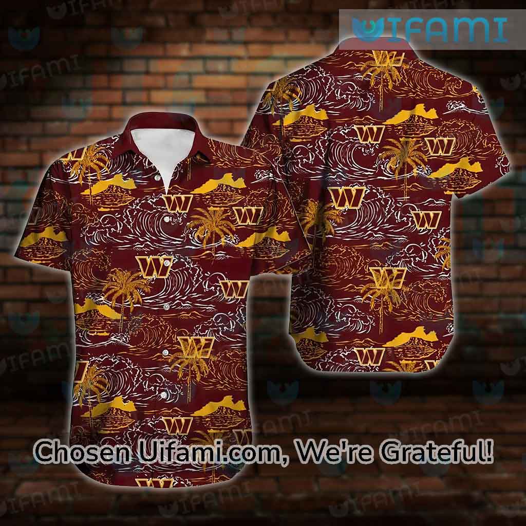 15% OFF Washington Commanders Hawaiian Shirt Customize Your Name