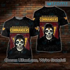 Washington Commanders Tshirts 3D Affordable Halloween Misfit Commanders Gift