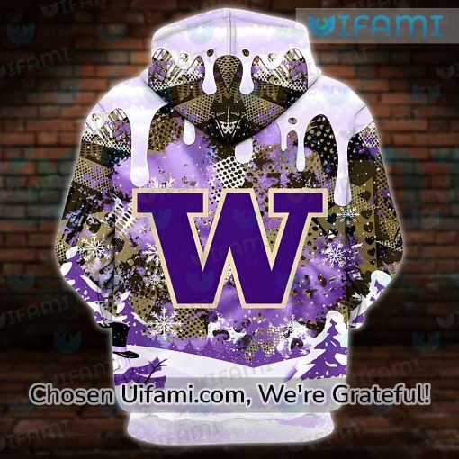 Washington Huskies Hoodie 3D Snoopy Washington Huskies Gift