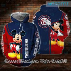 Washington Nationals Hoodie 3D Most Important Mickey Nationals Gift