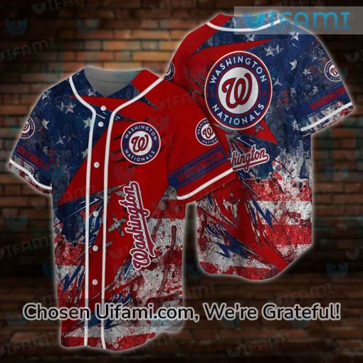 Washington Nationals New Jerseys Best-selling USA Flag NATS Gifts