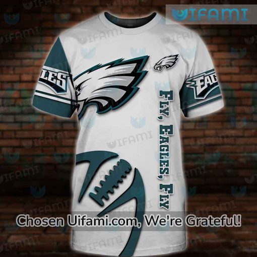 White Eagles Shirt 3D Useful Fly Eagles Fly Philadelphia Eagles Gift