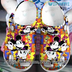 White Mickey Mouse Crocs Tempting Mickey Mouse Gift