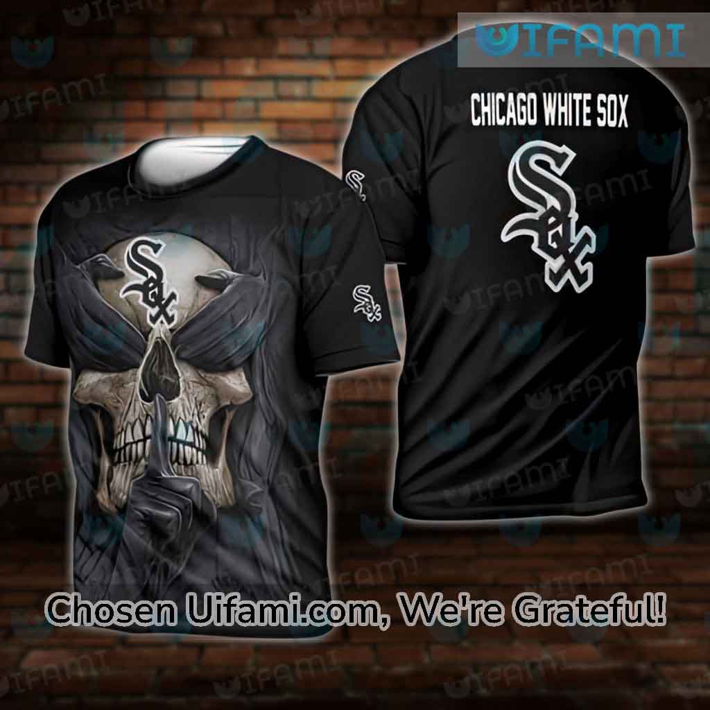 White Sox Clothing 3D Lighthearted Skull Chicago White Sox Gift -  Personalized Gifts: Family, Sports, Occasions, Trending
