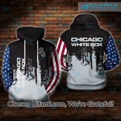 White Sox Hoodie 3D Attractive USA Flag White Sox Gifts For Him