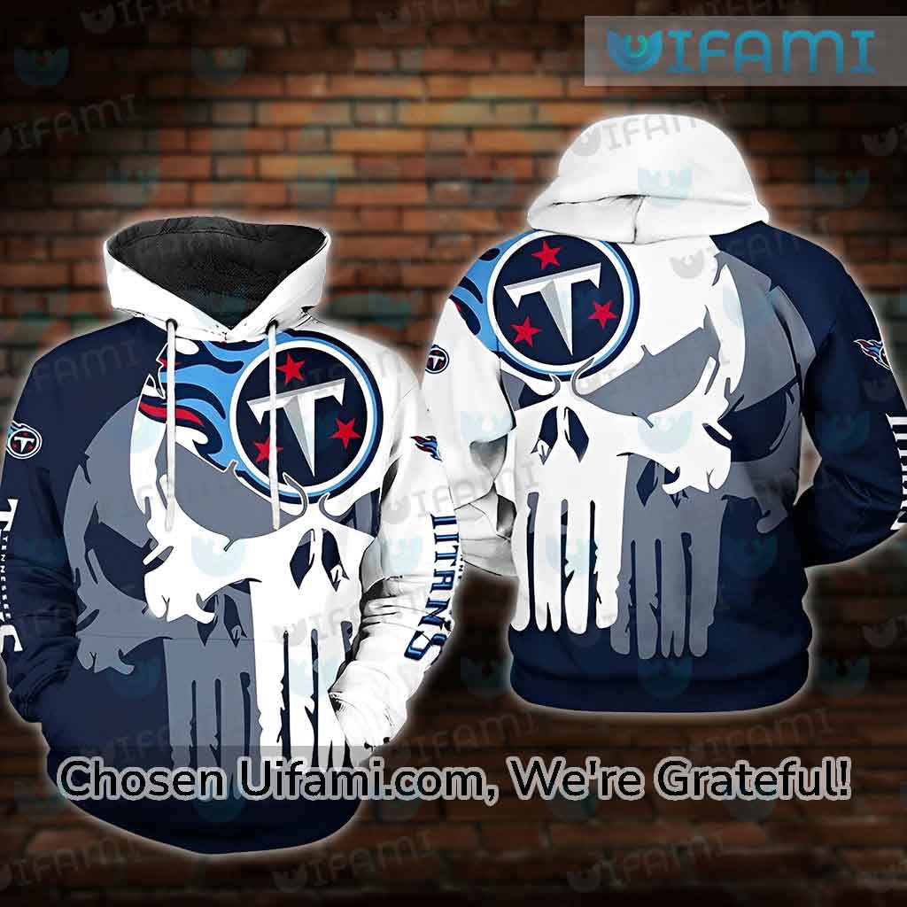 Tennessee Titans Zip Up Hoodie 3D Punisher Skull USA Flag Tennessee Titans  Gift - Personalized Gifts: Family, Sports, Occasions, Trending