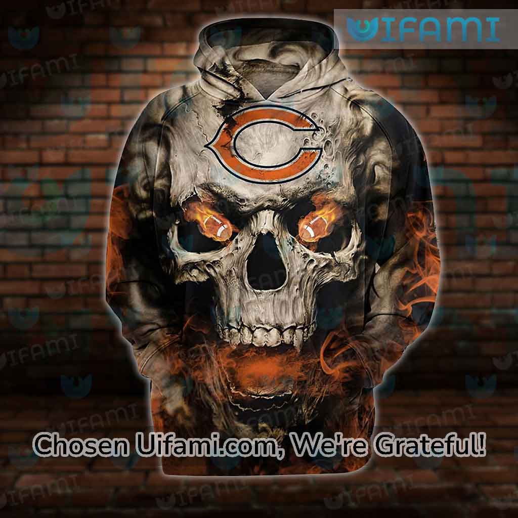 Chicago Bears Zipper Hoodie 3D Important Skull Cool Chicago Bears Gifts -  Personalized Gifts: Family, Sports, Occasions, Trending