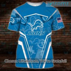 Womens Lions Shirt 3D Tantalizing Detroit Lions Fathers Day Gifts