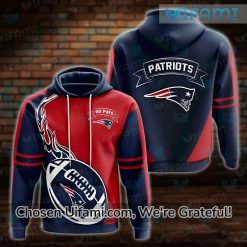 Womens Patriots Hoodie 3D Gorgeous New England Patriots Gift