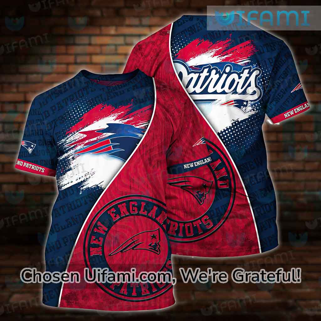 Womens Patriots Shirt 3D Practical Gifts For Patriots Fans - Personalized  Gifts: Family, Sports, Occasions, Trending