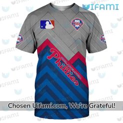 Womens Phillies Shirt 3D Dazzling Philadelphia Phillies Gift Best selling