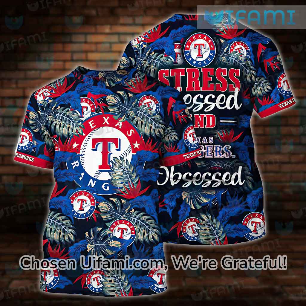 Womens Texas Rangers T-Shirt 3D Spell-binding Texas Rangers Baseball Gifts  - Personalized Gifts: Family, Sports, Occasions, Trending