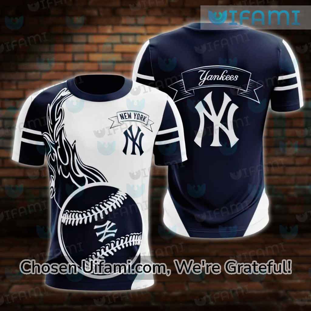 Men Yankees T-Shirt 3D Surprising Yankees Gifts For Dad - Personalized  Gifts: Family, Sports, Occasions, Trending