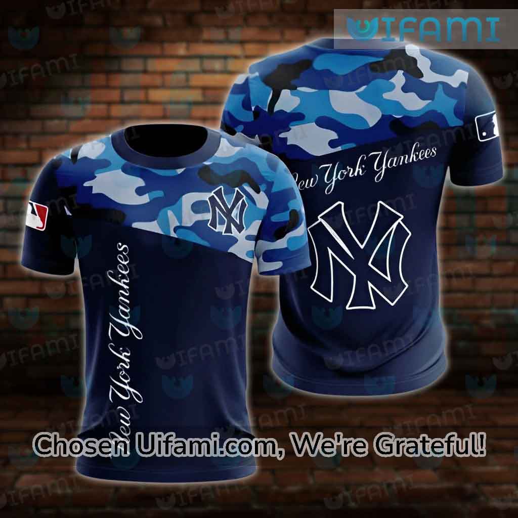 Custom NY Yankees T-Shirt 3D Hunting Camo USA Flag New York Yankees Gift -  Personalized Gifts: Family, Sports, Occasions, Trending