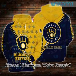 Youth Brewers Hoodie 3D Mesmerizing Milwaukee Brewers Gift