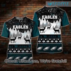 Youth Philadelphia Eagles Shirt 3D Perfect Christmas Eagles Football Gift