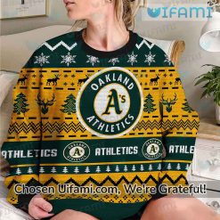 AS Sweater Impressive Oakland Athletics Gift Latest Model
